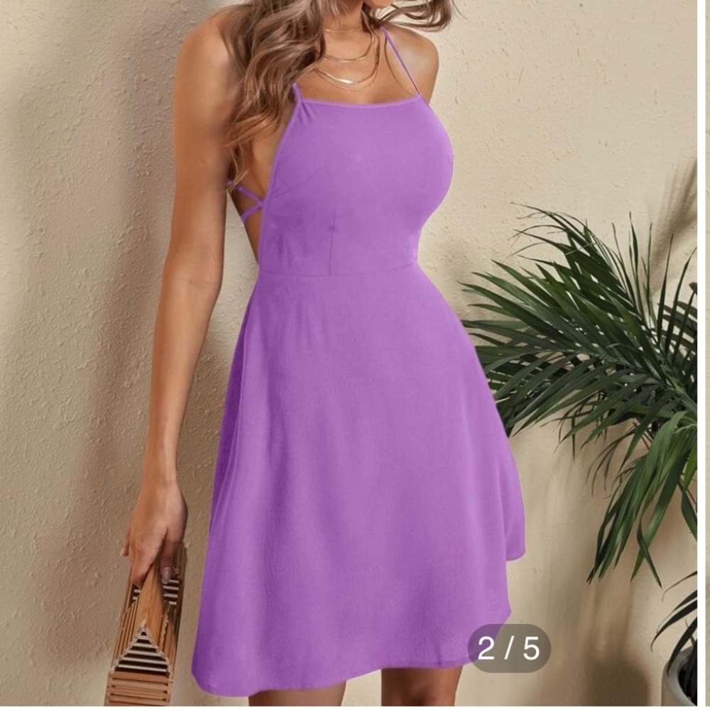 Purple Dress from Shein